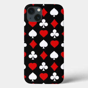 Background with suits iPhone 13 case