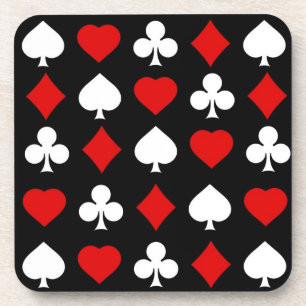 Background with suits coaster