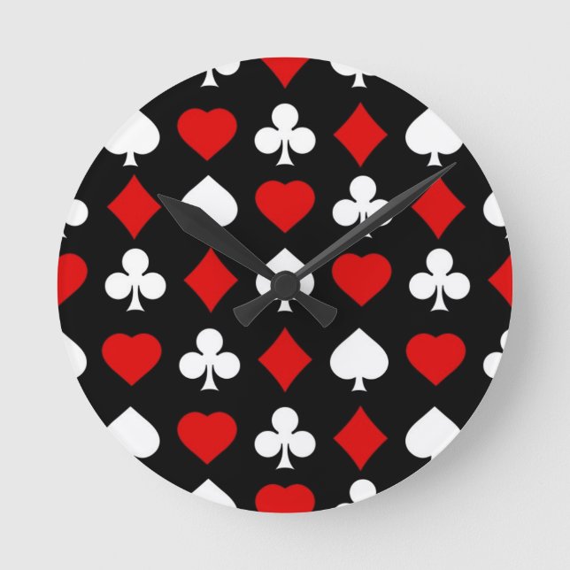 Background with suits round clock (Front)