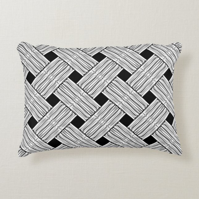 Background with vintage traditional seamless patte accent pillow (Front)