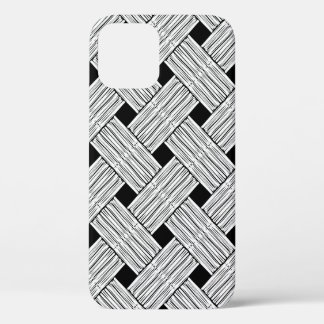 Background with vintage traditional seamless patte iPhone 12 case