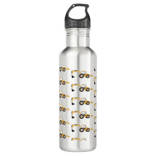 Backhoe Construction Trucks 710 Ml Water Bottle