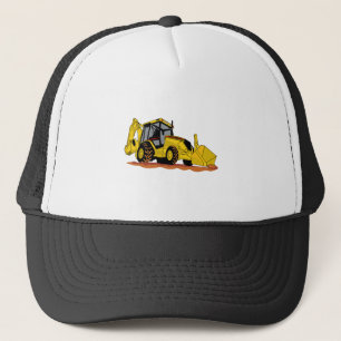 Backhoe Loader Trucker Hat