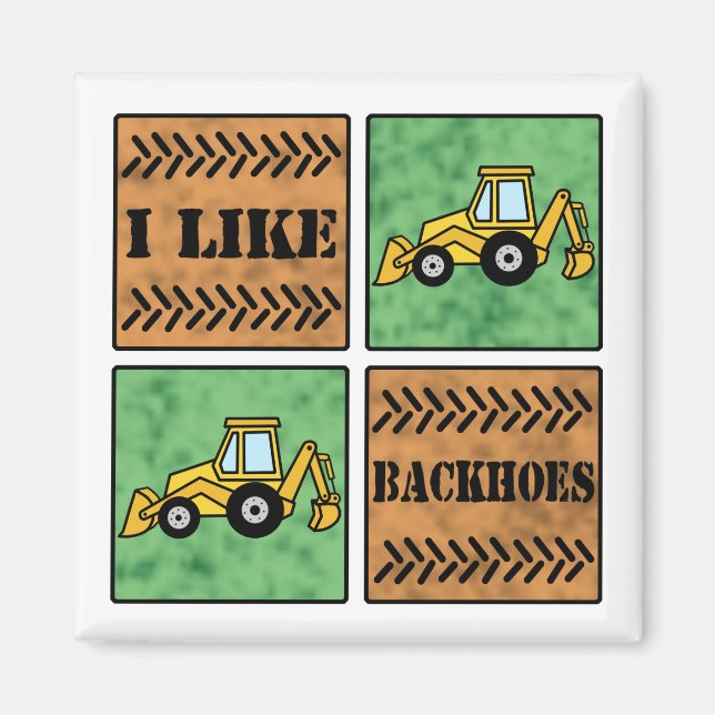 Backhoe Magnet (Front)