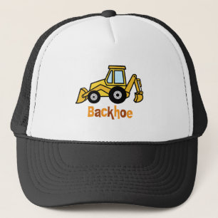 Backhoe Trucker Hat