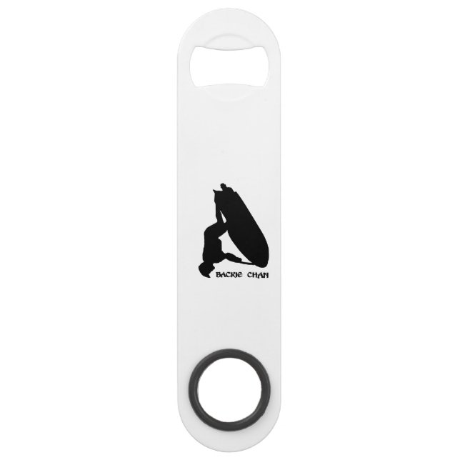 Backie Chan Branded Bottle Opener Bar Key (Back)