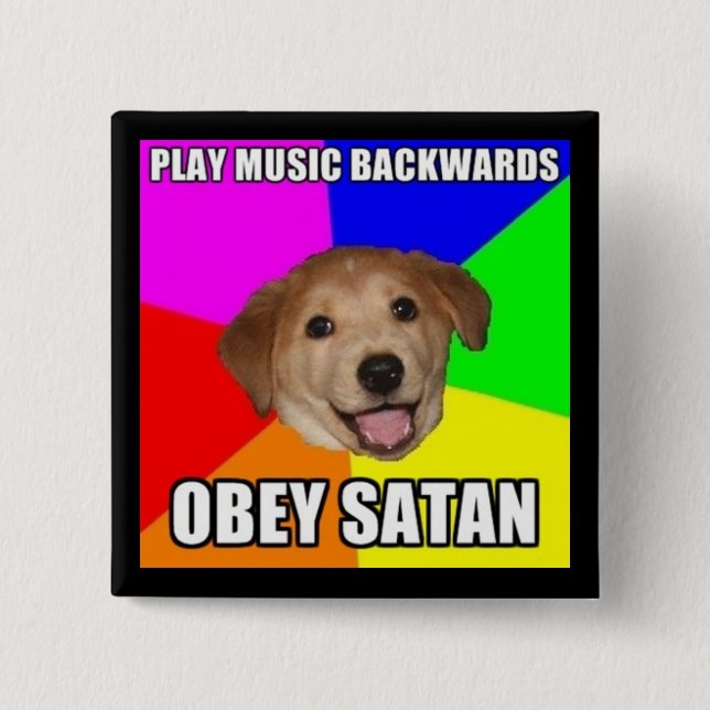 Backmasking Button (Front)