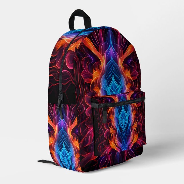 Backpack - abstract colours (Back Corner Left)