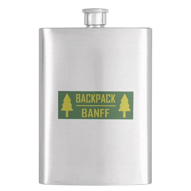 Backpack Banff Hip Flask (Front)