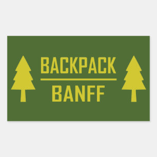 Backpack Banff Sticker