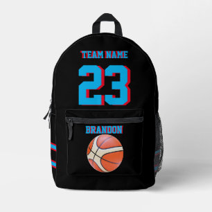 Backpack basketball sports Senior Night to school