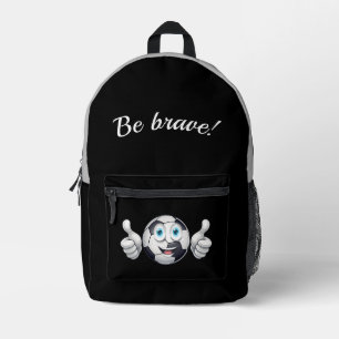 Backpack - Black - Soccer ball