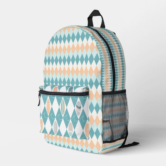 Backpack boho beach vibes (Back Corner Right)