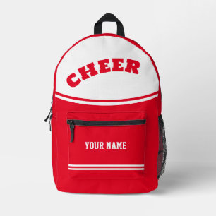 Backpack cheer team cheering Print Cut Sew Bag