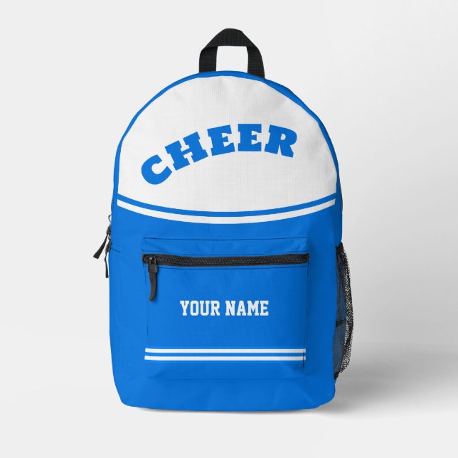 Backpack cheer team Cheerleader Print Cut Sew Bag  (Front)