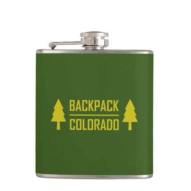 Backpack Colorado Hip Flask (Front)