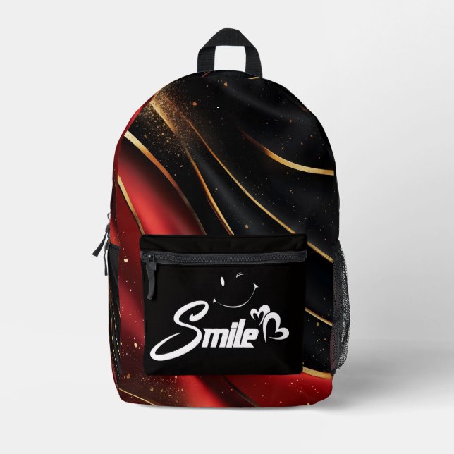 backpack cool boy modern to school cute (Front)