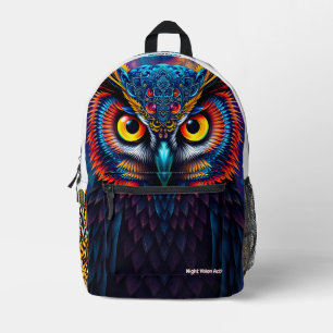 Backpack “Electric Dream Owl” – Night Vision Act.