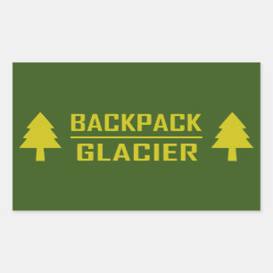 Backpack Glacier Sticker