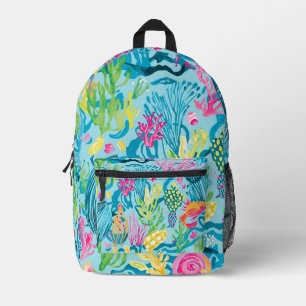 Backpack in stylish graphic