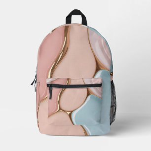 Backpack in stylish graphic