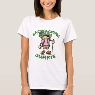 Backpack Junkie - Girl T-Shirt