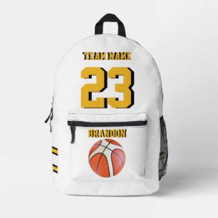  Backpack kids boys basketball sport Senior Night