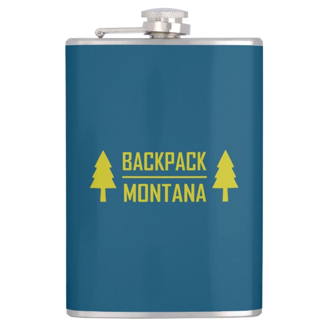Backpack Montana Hip Flask (Front)
