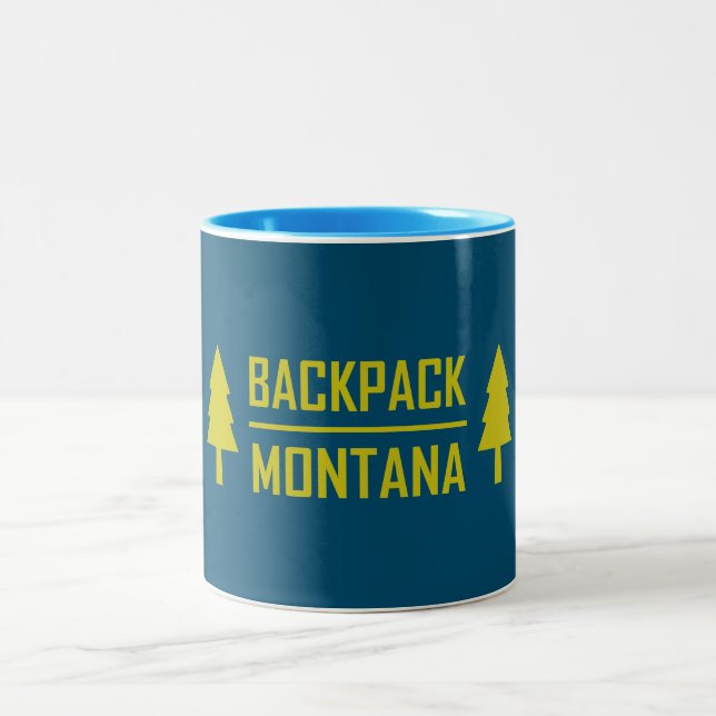 Backpack Montana Two-Tone Coffee Mug (Center)