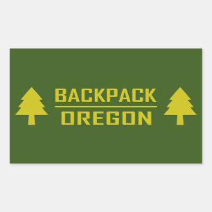 Backpack Oregon Sticker