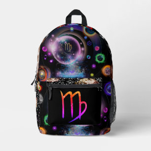 Backpack Virgo Horoscope, black