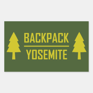 Backpack Yosemite Sticker