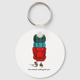 Backpacker Keychain