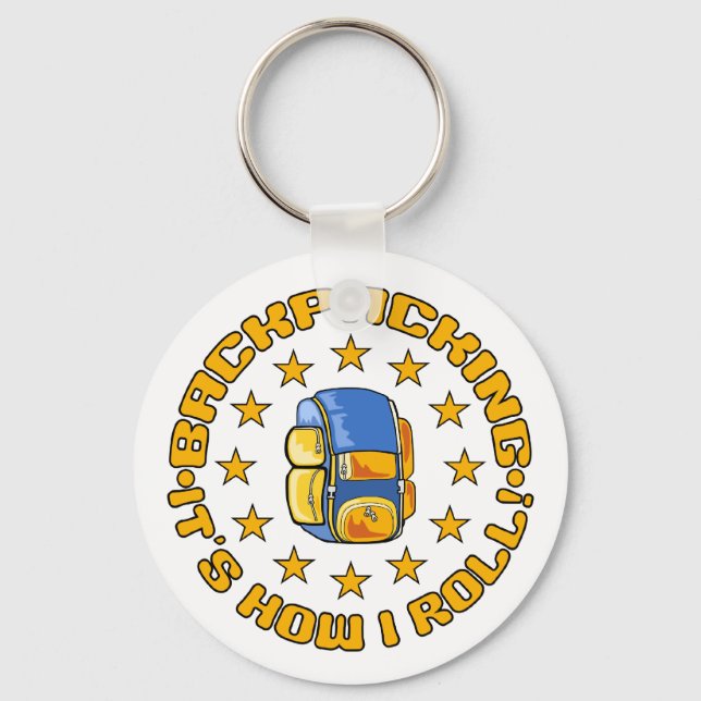 BACKPACKING keychain (Front)