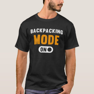 Backpacking Mode on T-Shirt