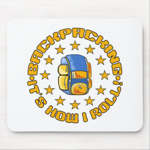 BACKPACKING mousepad