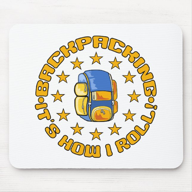 BACKPACKING mousepad (Front)