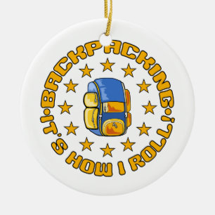 BACKPACKING ornament