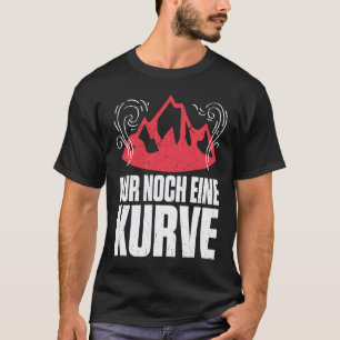 Backprint Just one more curve Hiking and outdoors T-Shirt