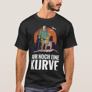 Backprint Just one more curve Hiking and outdoors T-Shirt
