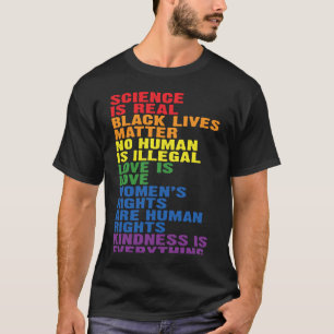 Backprint Kindness is everything LGBTQ+ Pride T-Shirt