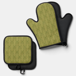 Backrooms Oven Mitt Set