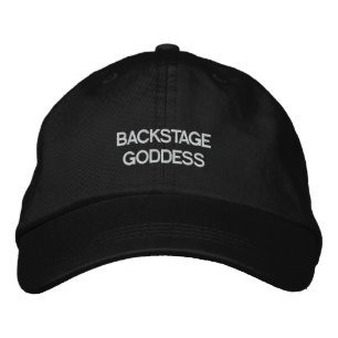 Backstage Goddess Embroidered Hat