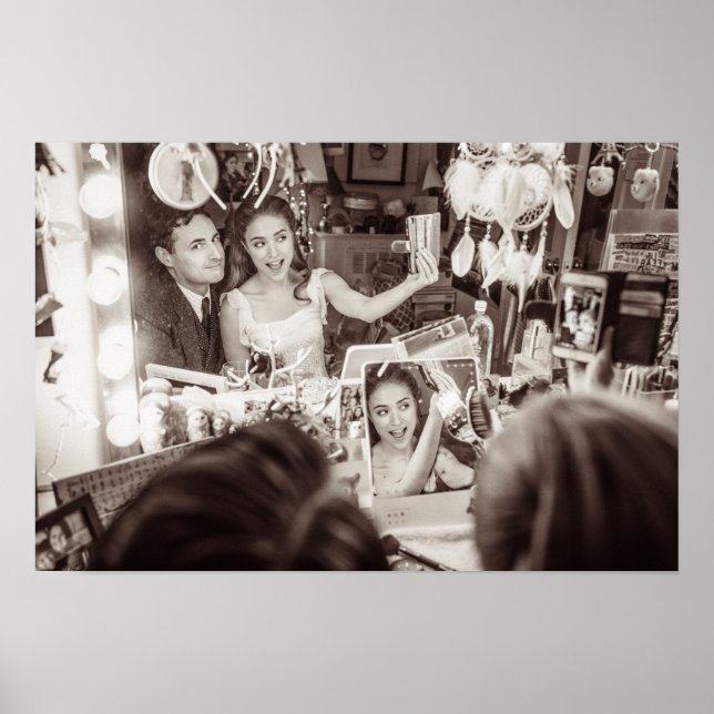 Backstage mirror poster (Front)