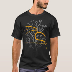 Backtrack Kali Linu with Dragon and Tagline T-Shirt