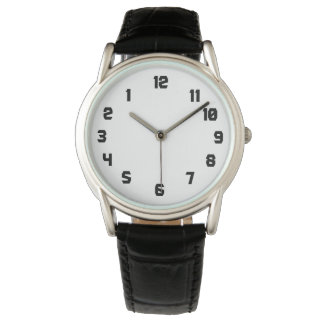 backward numbers watch