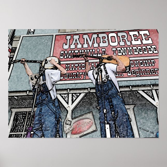 Backwards Bluegrass Poster (Front)