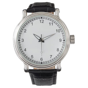 Backwards face watch