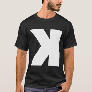 Backwards K Strikeout Baseball Softball T-Shirt