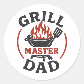 Backyard BBQ King Sticker